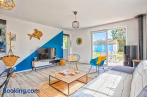 L'effet mer Maison rénovée lumineuse tout confort belle terrasse grand jardin clos sans vis à vis parking jeux pour enfants 5 mn à pied de la plage d'Asnelles et centre bourg - proche Bayeux au coeur des plages du débarquement - Image 3