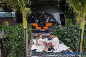 Glamping Montecarlo Domo Geodesico y Sauna Finlandés Guatapé - Image 4