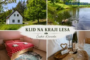 Klid na kraji lesa v České Kanadě - celý dům - Image 1