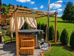 Osada Zawóz domki z balią jacuzzi i sauną nad Jeziorem Solińskim - Image 3