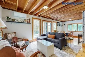 Sunny, lakefront home on South Pond with private dock, great deck & firepit - Image 3