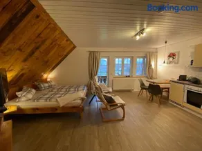 Magnifico appartamento adatto alle famiglie con barbecue, giardino e sauna | Vista sulla montagna - Image 3