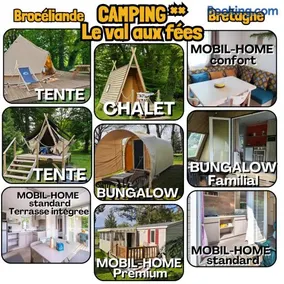 Camping Le Val Aux Fées - Brocéliande - Image 1
