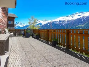 Appartement Tsandelanne avec terrasse panoramique, Val d'Hérens - Image 1