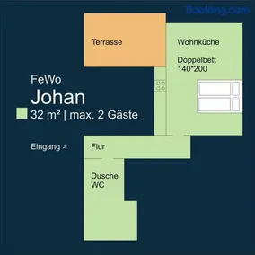 FeWo Johan - ideal für 1-2 Personen, eigene Terrasse - Image 5