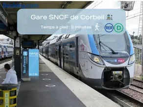 Cocon Lumineux - Proche Gare RER D, Centre-Ville, Aéroport Orly - Image 3