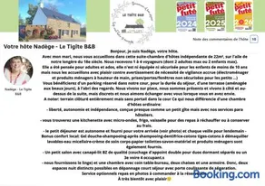 Le Tigîte B & B Suite avec entrée privée, petit dej, linge, produits de soin et ménage inclus - Image 2