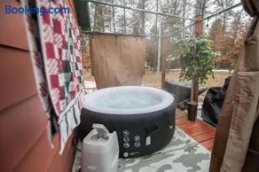 Black bear cabin with blow up hot tub - Image 1