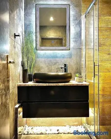 Luxury Black and White Interior Apartments & Rooftop Terrace - Image 2