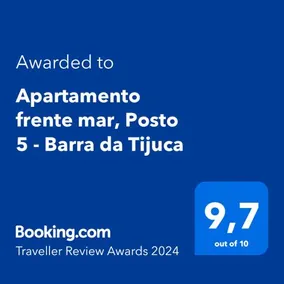 Apartamento frente mar, Posto 5 - Barra da Tijuca - Image 2