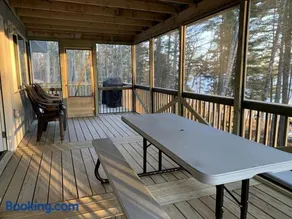 Impressive Cottage with Fire Pit and Lake Access in Orland, Maine - Image 2