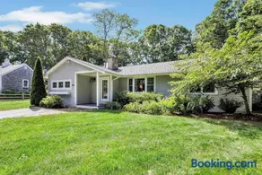 1 Story Family Home Half Mile to Beach with Patio , Grill, Office with Twin Beds, Peaceful Wooded Setting, Spacious Driveway, Garden Views, Walk to Shore, Perfect Cape Cod Getaway for Families - Image 2