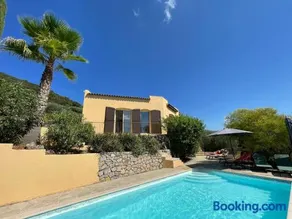 Villa La Baume 10 couchages, piscine, vue mer Le Tignet 06 - Image 1