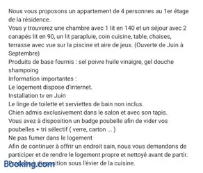 Appartement avec piscine et wifi SJPP UHART CIZE - Image 2