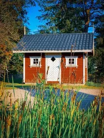 Koselig hytte langs elven - Image 1