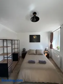 Studio cosy neuf, Cafe offert, Fibre et entree autonome - Image 2