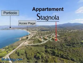 Les Rivages de Stagnola Appartement T3 vue mer et montagne plage 200m climatisé - Image 3