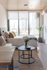 Moderno Monoambiente en Area Palermo A Estrenar Con Balcón y Vista Abierta - Image 1