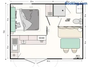 Mobil-home cosy, animaux OK - 2 pers. - API-1-52-2464 - Image 1