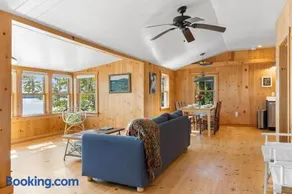 2BR Maine Camp w/ Dock, Lake Access & AC - Image 3