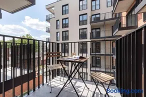 Beige Studios By the River in Szczecin with Balcony by Noclegi Renters - Image 4