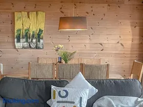 traumHaff Küstenchalets - einzigartige Chalets an der Ostsee. Ganz aus Lärchenholz mit Kamin und Sauna - Image 2