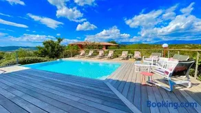 Villa Santa Giulia, vue panoramique sur la mer, 900 m de la plage - Image 1