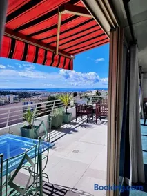 Belo estúdio com vista panorâmica sobre a baía de Cannes - Image 1