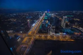 City view apartment Rafal Tower شقة علويه بإطلالة مميزه برج رافال 2BR - Image 3