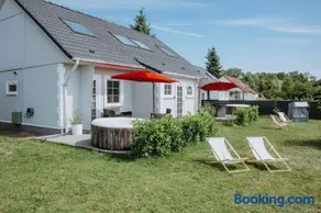 Ferienhäuser Insel Usedom Haus Samara 8 - Blick aufs Achterwasser! Whirlpool und Sauna - Image 2