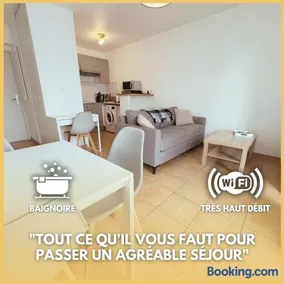 Appartement Residence Prive avec PARKING WIFI CLIM PISCINE - Image 1