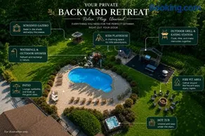 6BR withHeated Pool, Fire Pit & Gazebo, Sleeps 22 - Image 2