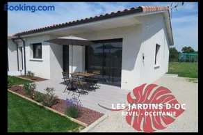 Les Jardins d’Oc ٭ Revel ٭ WIFI ٭Jardin ٭T3 Neuf - Image 1