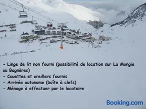 La Mongie, Studio pieds des pistes, parking intérieur privé - Image 2