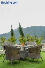 SaffronStays Summer Estate - 3BR hill-view villa with verandah, farm dining, treks & live BBQ under starry skies - Image 1