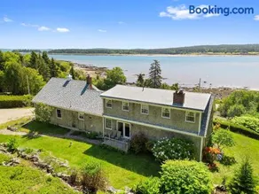 Dog-friendly oceanfront home with private shorefront, two fireplaces, & firepit - Image 1