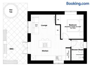 Padley; woodland lodge with hot tub for 2-4 in the Staffordshire Moorlands - Image 3