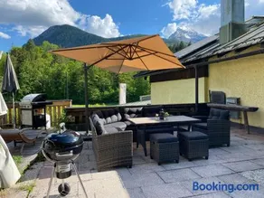 Apartment Alpenblick Watzmann-Kehlstein - TOP Lage im Berchtesgadener Land I bis zu 8 Personen I große Terrasse mit Blick auf die Berge I Smart TV I Billiard I WLAN I kostenloser Parkplatz - Image 1