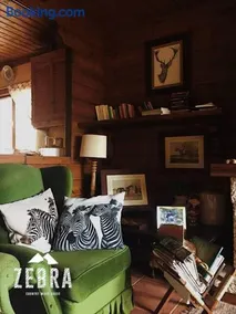 Zebra Country Wood House - Image 3