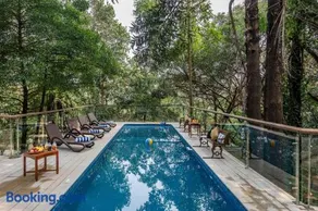 SaffronStays Odeon - 4BR heritage art deco villa with cantilever pool, verandahs & forested lawns - Image 1