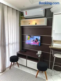 Apartamento central c/ Garagem e Wi-fi - Image 2
