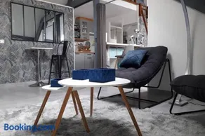 Loft Haut de Gamme Centre Montargis, Place de Parking, Local à vélos, Linge de lits et serviettes, coin rivière amenagé, Hamac, Épicerie, Vélos en option, Tout confort jusqu'à 4 voyageurs - Image 2