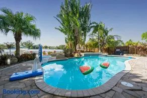 Waterfront Jungle House Firepit Sunset and more - Image 2