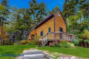 Appalachee Pond Waterfront Cottage | Decks, Sunroom, Dock with Kayaks & Canoe - Image 1