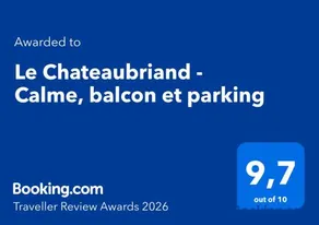 Le Chateaubriand Calme balcon et parking - Image 3