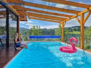 Nad Zalew dom z basenem letnim, jacuzzi i sauną, jezioro i trasa Velo Czorsztyn w pobliżu - Image 2