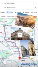 Luxueux Studio Neuf-Balcon-6min Gare-15min Paris - Image 5