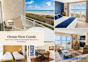 Oceanfront Condo w Balcony, Pool & Fireplace - Image 1