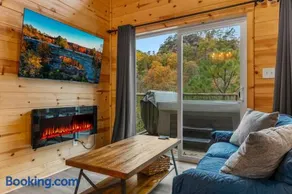 The Dragonfly - Tiny Mountaintop Cabin with Hot tub - Image 1