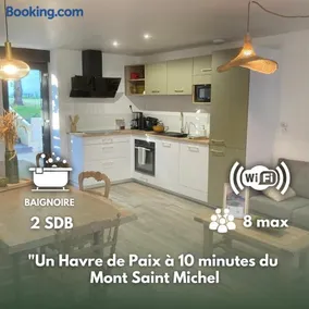 Gîte des Pèlerins 8 personnes - 10 minutes du Mt St Michel - Image 2